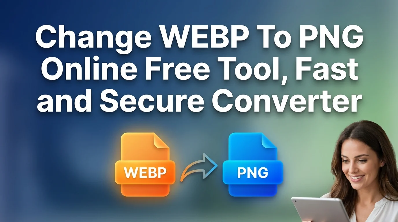 Change WEBP To PNG Online Free Tool, Fast and Secure Converter
