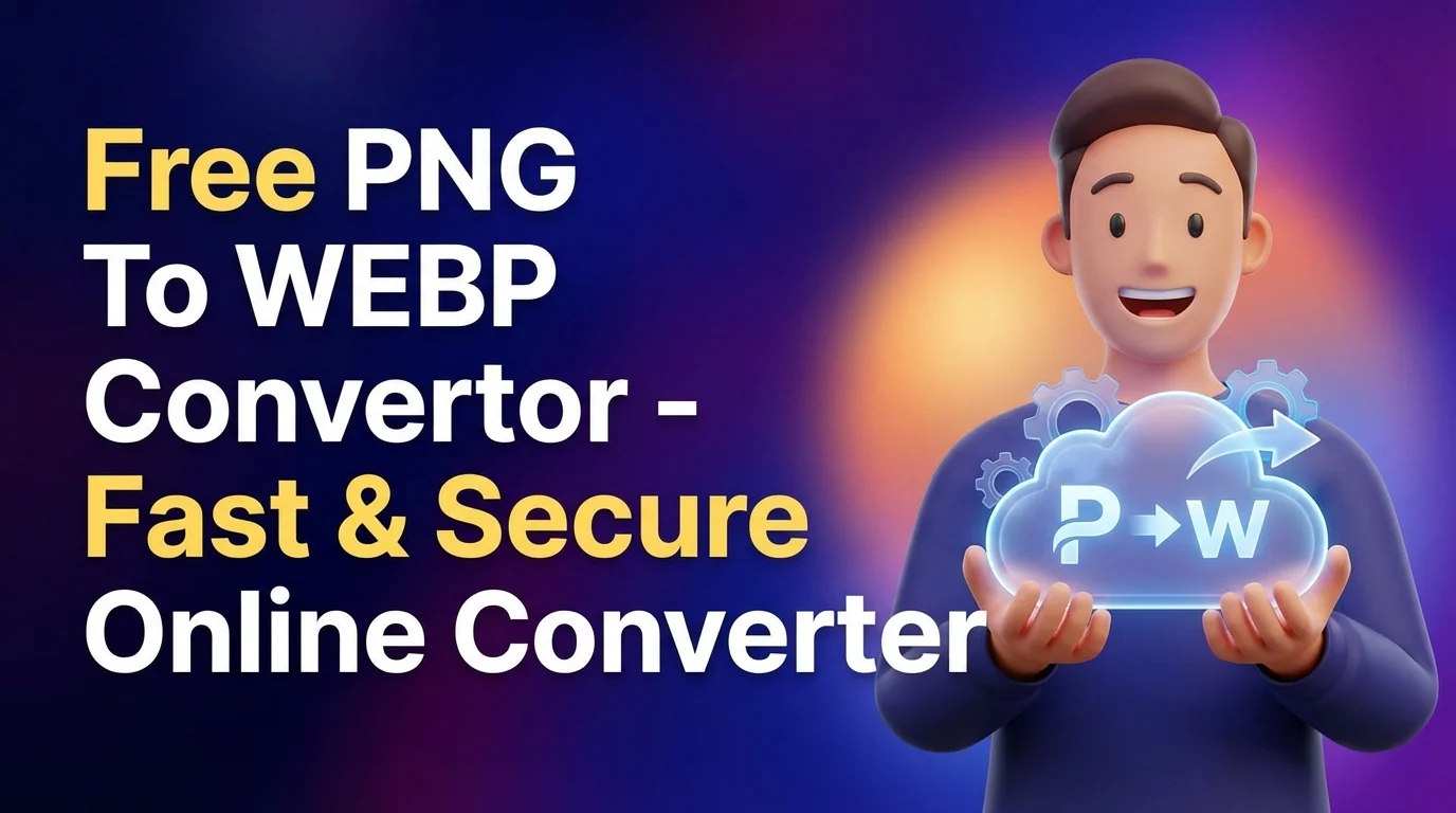Free PNG To WEBP Convertor - Fast & Secure Online Converter