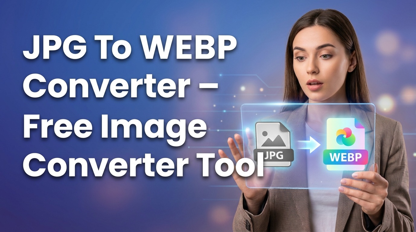 JPG To WEBP Converter – Free Image Converter Tool